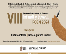 VIII Certamen Internacional de Literatura Infantil y Juvenil FOEM 2024